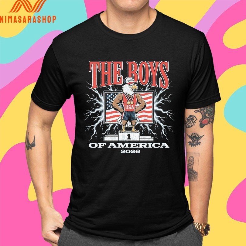 The Boys Of America 2026 Eagle Vintage Shirts