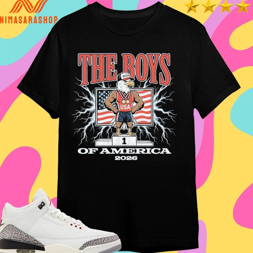 The Boys Of America 2026 Eagle Vintage Shirts