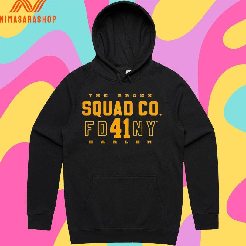 The Bronx Squad Co 41 FDNY Harlem Shirts