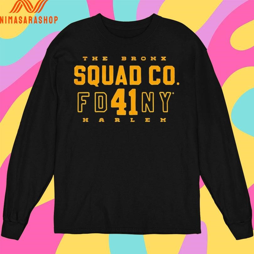 The Bronx Squad Co 41 FDNY Harlem Shirts
