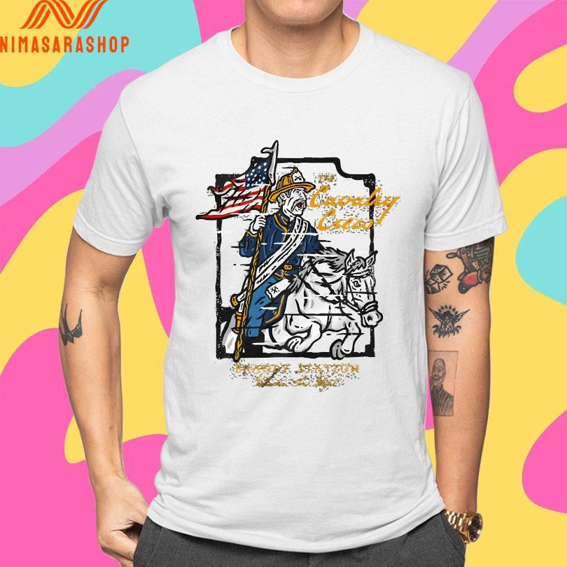 The Cavalry Crew Brandy Station Yalanteez Fire Dept Shirts