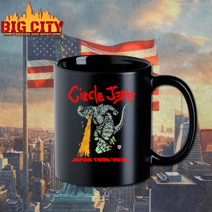 The Circle Jerks Japan Tour 2026 Godzilla T-shirt