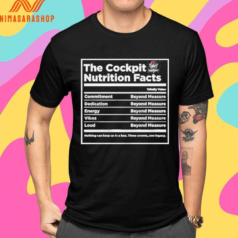 The Cockpit Nutrition Fact Shirts