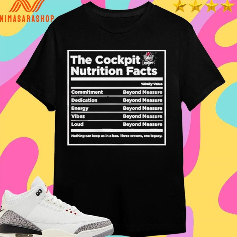 The Cockpit Nutrition Fact Shirts