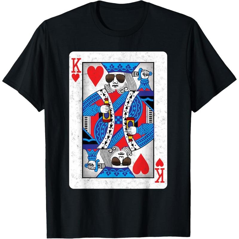 The Cool King of Hearts - Funny Poker Night T-Shirt made in usa Hoodie, Sweatshirt | UrbanDripWear.com