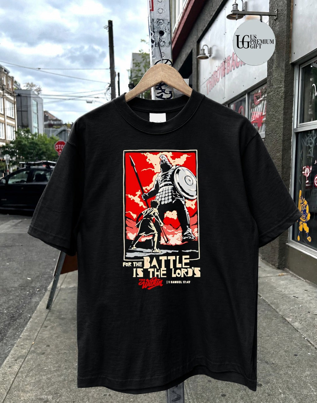 The Courageous Athlete Battle For The Battle Is The Lord’s shirt