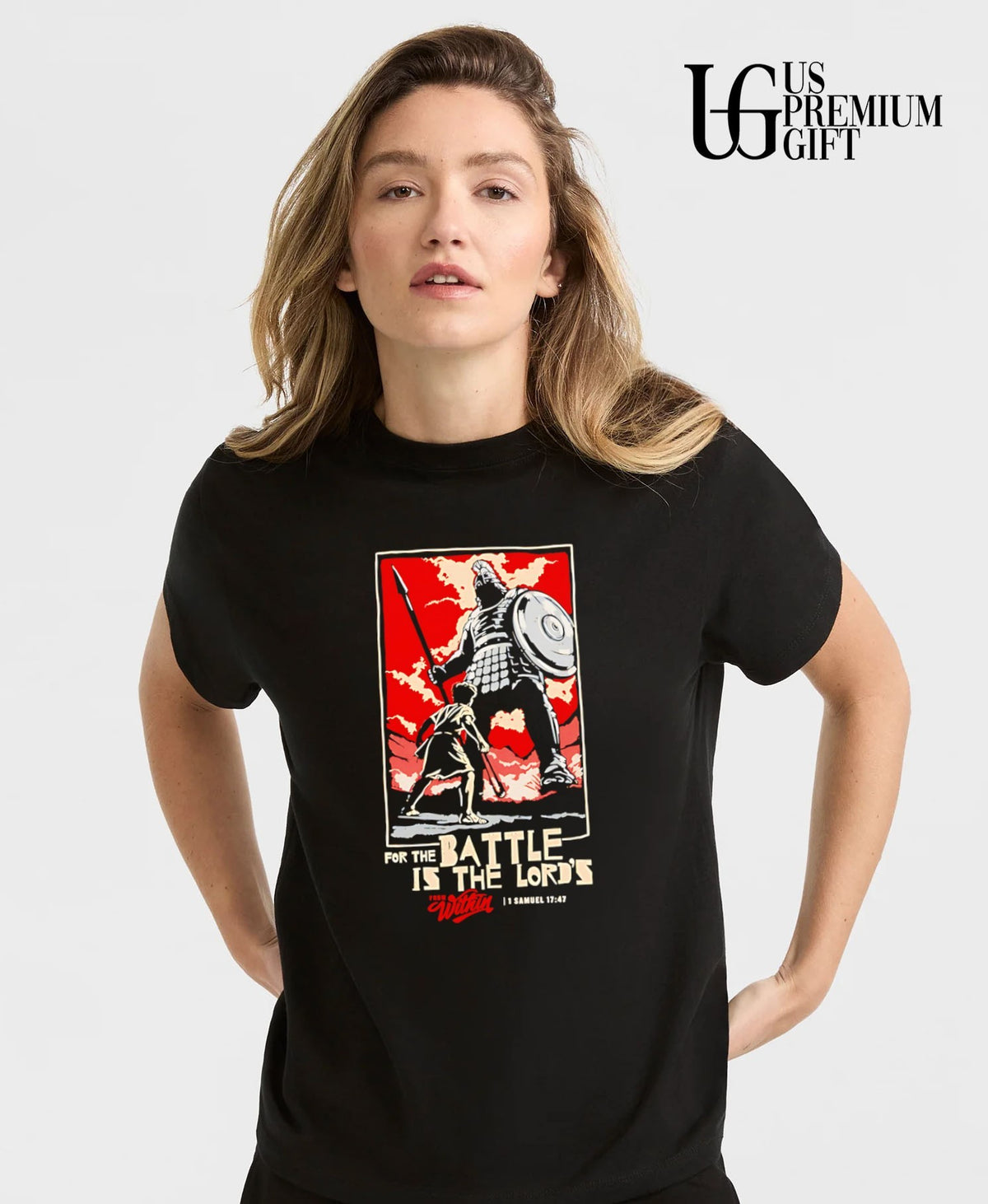 The Courageous Athlete Battle For The Battle Is The Lord’s shirt