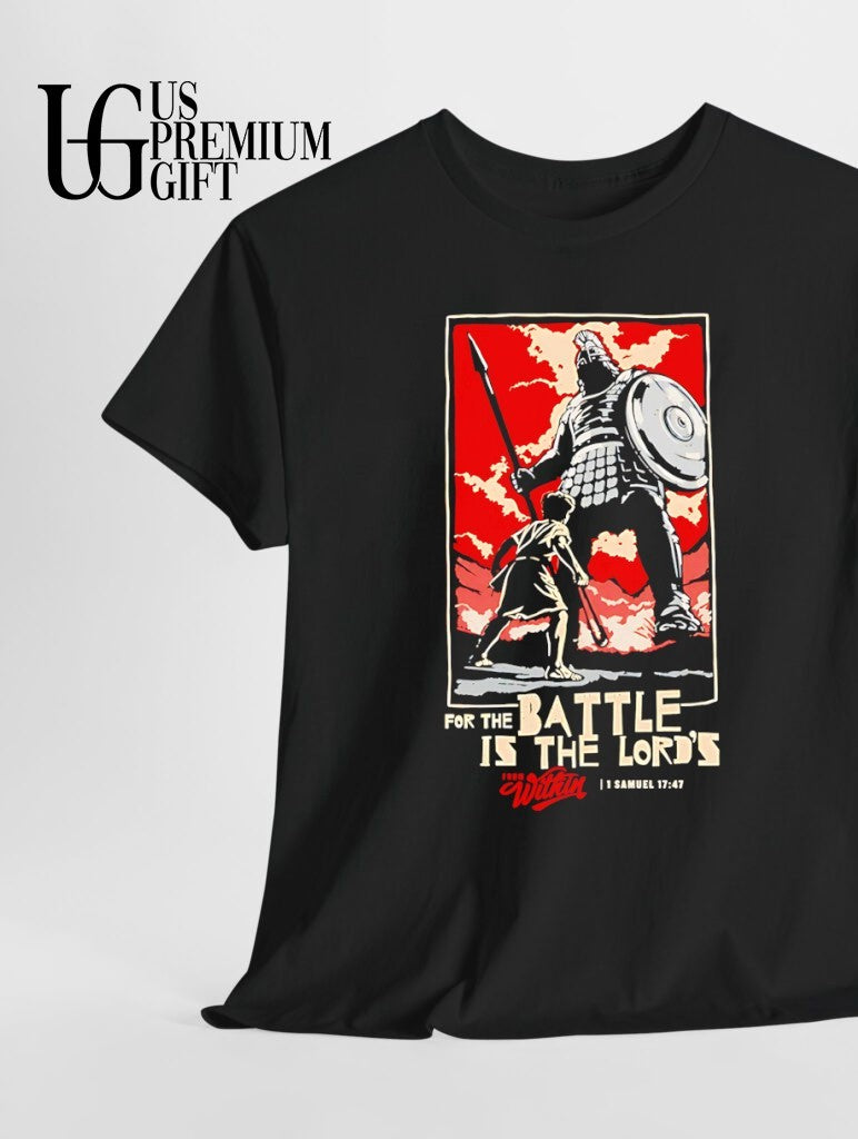 The Courageous Athlete Battle For The Battle Is The Lord’s shirt