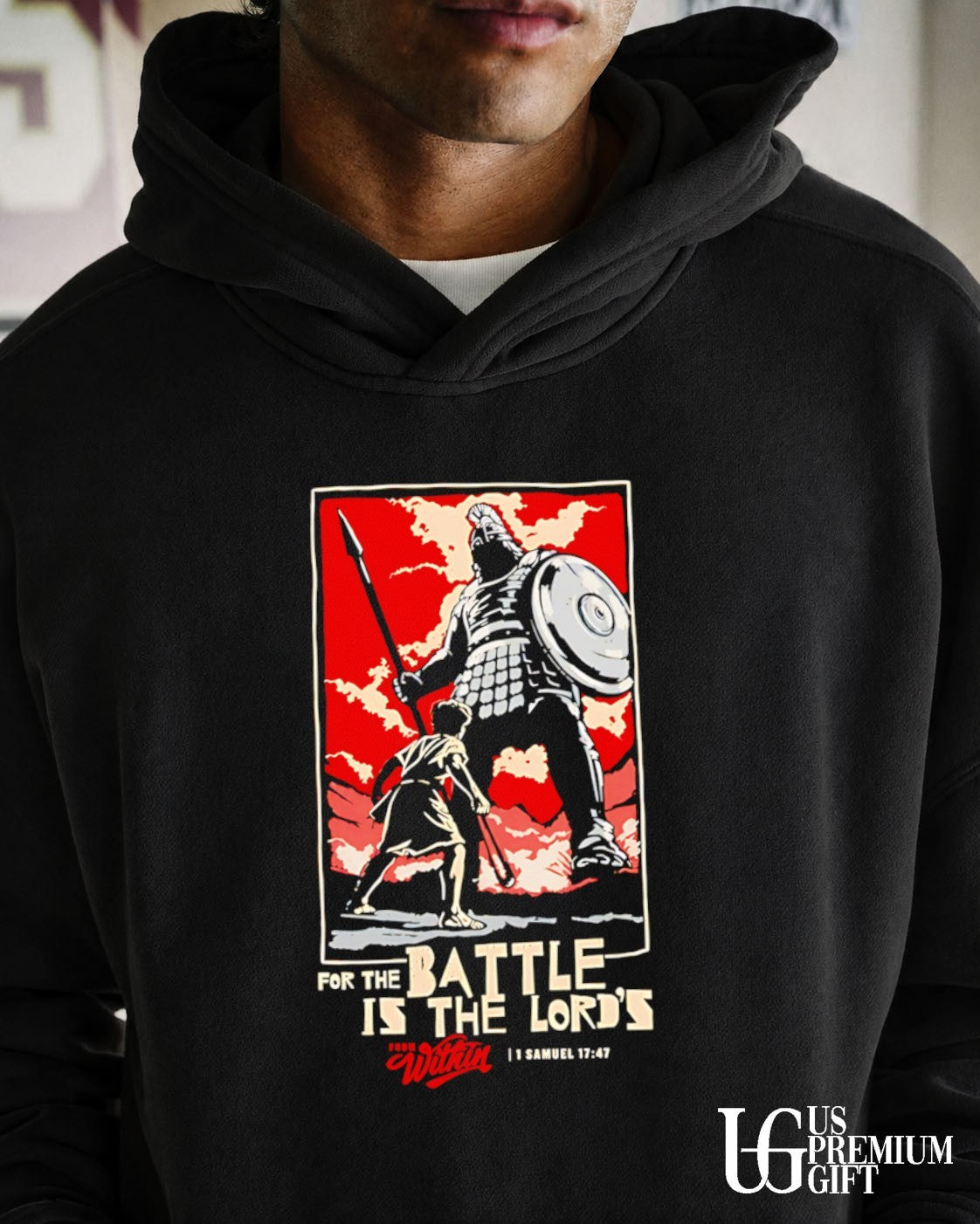 The Courageous Athlete Battle For The Battle Is The Lord’s shirt