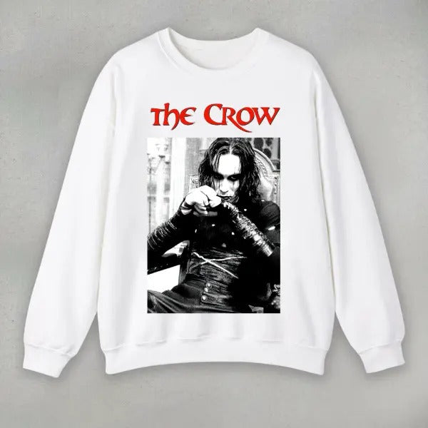 The Crow Movie Black Short Sleeve Cotton Unisex Streetwear Sweatshirt T-Shirts, Hoodie | UrbanDripWear.com