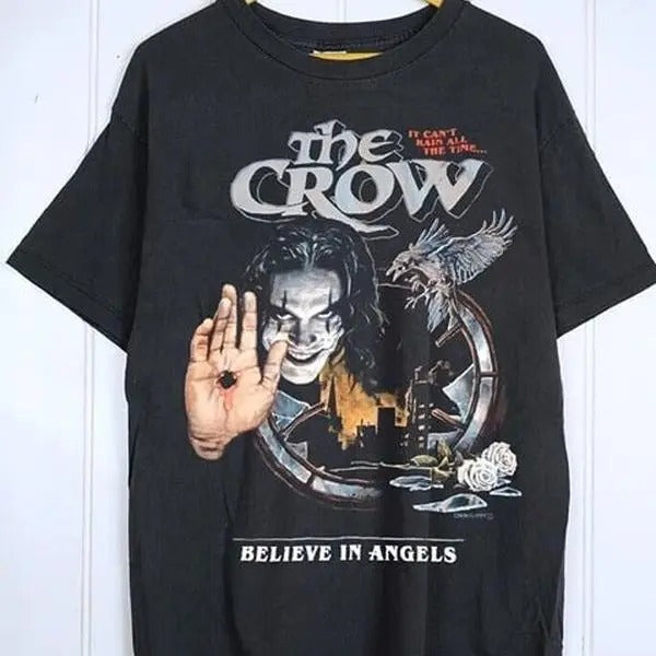 The Crow Shirt, The Crow Remake Short Sleeve T-Shirt Hoodie, Sweatshirt | UrbanDripWear.com