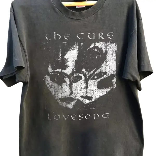 The Cure Band 90s Shirt, the Cure Love Song Album unisex cotton TShirt Hoodie, Sweatshirt | UrbanDripWear.com