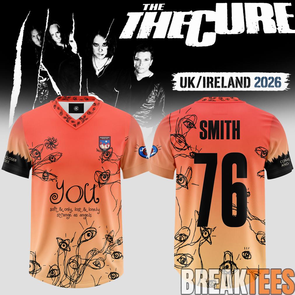 The Cure Festival Summer Live 2026 Special Football Jersey