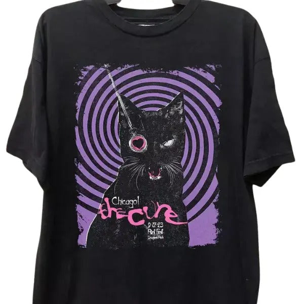 The Cure Love Cat Album Shirt, 90s The Cure Tour Shirt, Rock Music Band TShirt Hoodie, Sweatshirt | UrbanDripWear.com