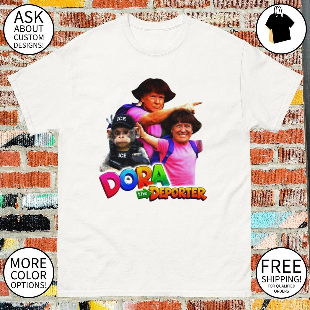 The Deporter cartoon parody shirt