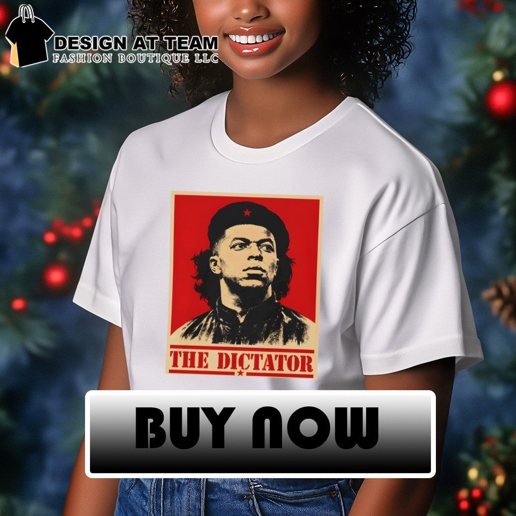 The Dictator Kylian Mbappé France Propaganda Style poster 2026 shirt