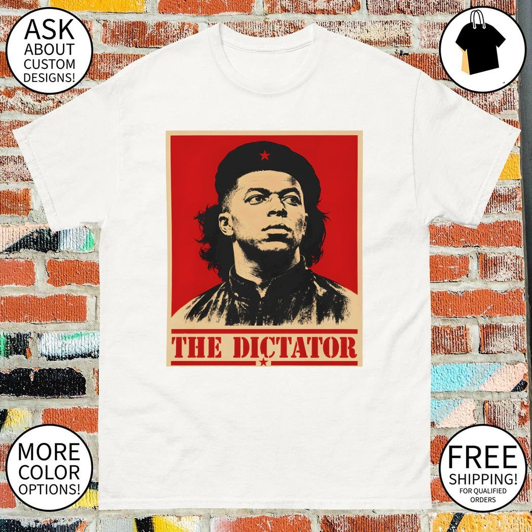 The Dictator Kylian Mbappé France Propaganda Style poster 2026 shirt
