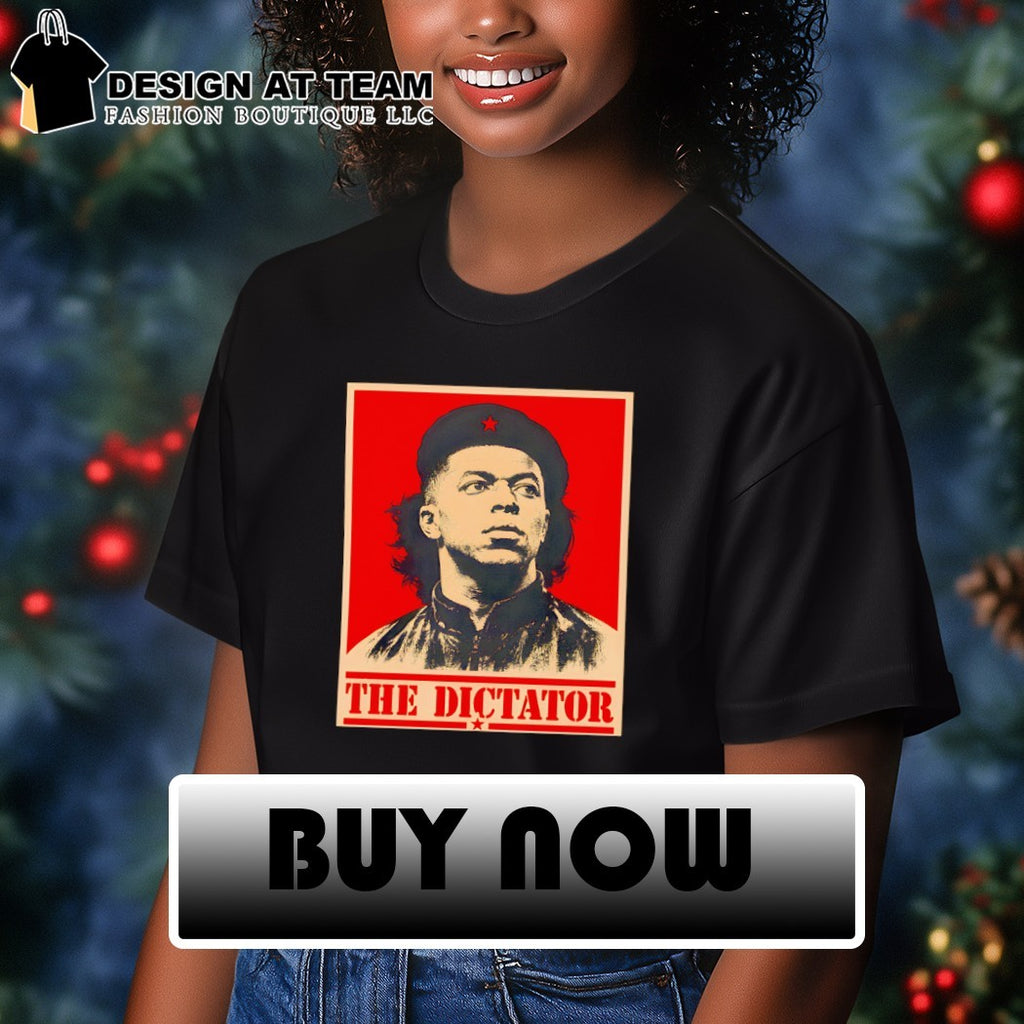 The Dictator Mbappe graphic Propaganda Style Poster shirt