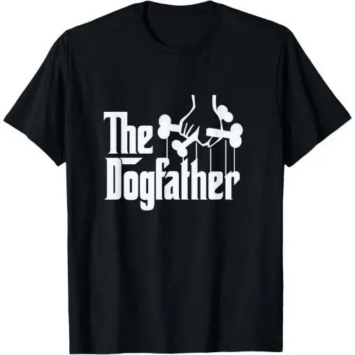 The Dogfather Dog Dad Fathers Day Gift Dog Lover T-Shirt Made in USA Hoodie, Sweatshirt | UrbanDripWear.com