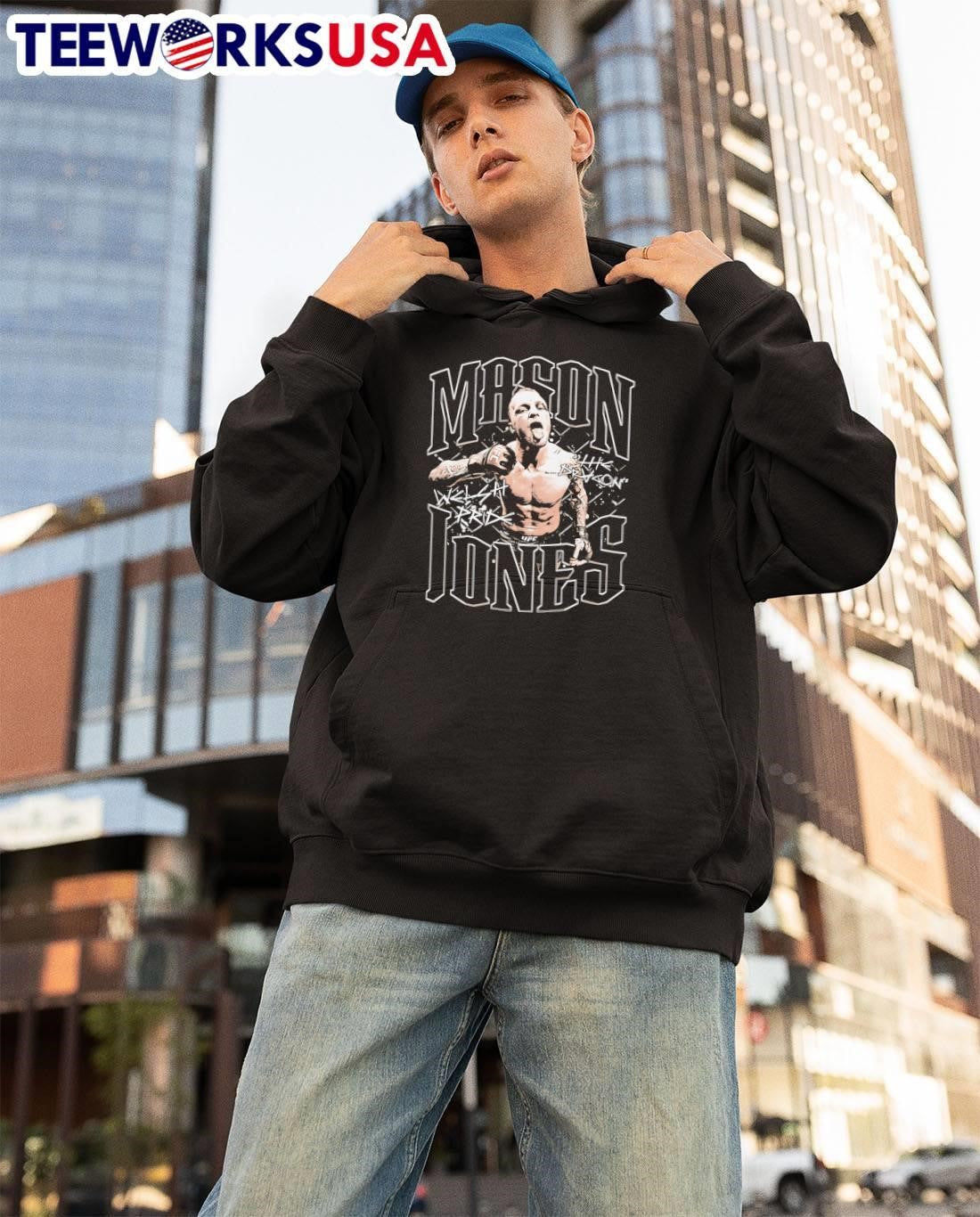 The Dragon Welsh Pride Mason Jones UFC T-Shirt
