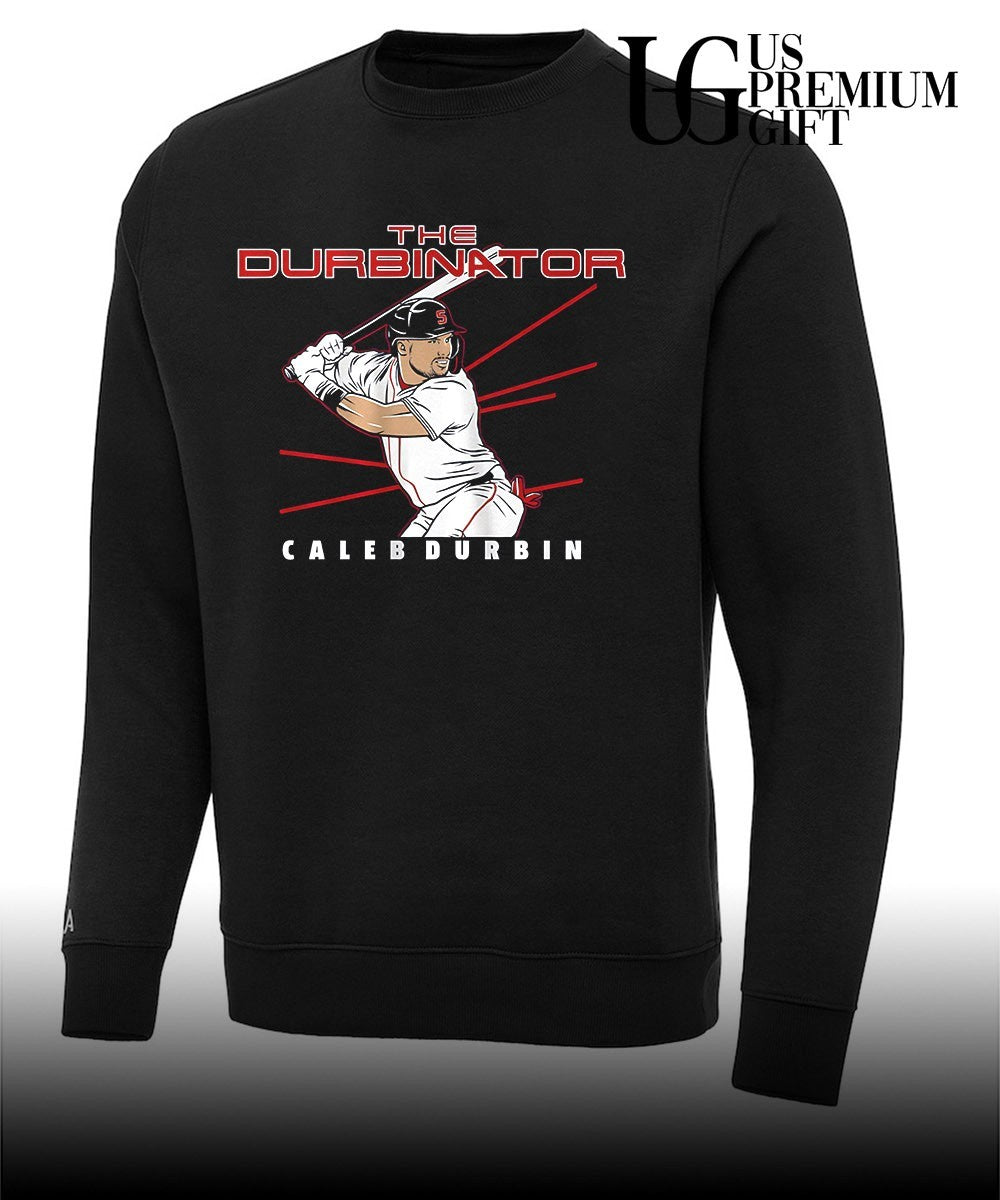 The Durbinator Caleb Durbin Boston Red Sox baseball signature shirt
