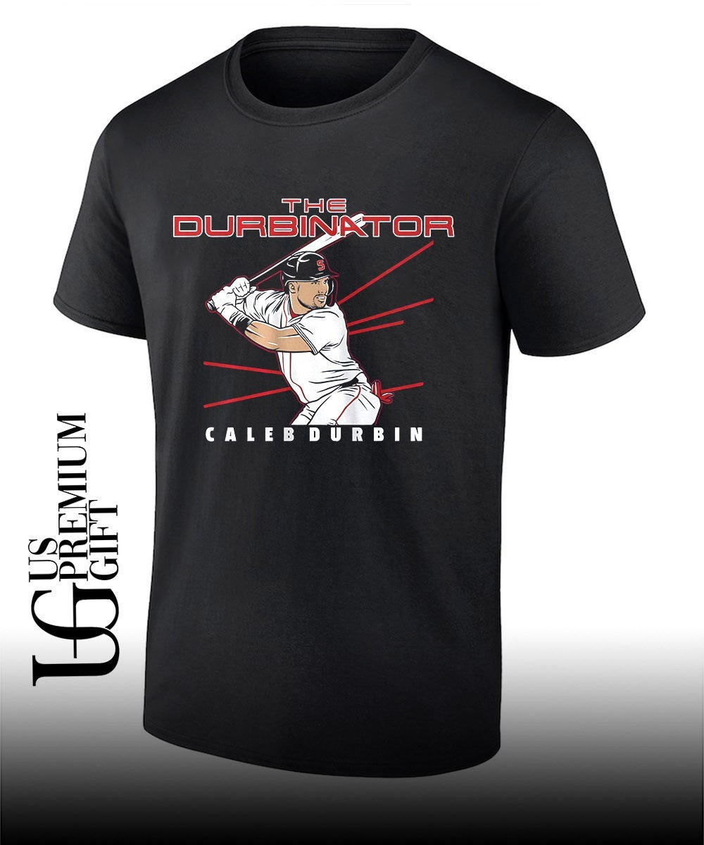 The Durbinator Caleb Durbin Boston Red Sox baseball signature shirt