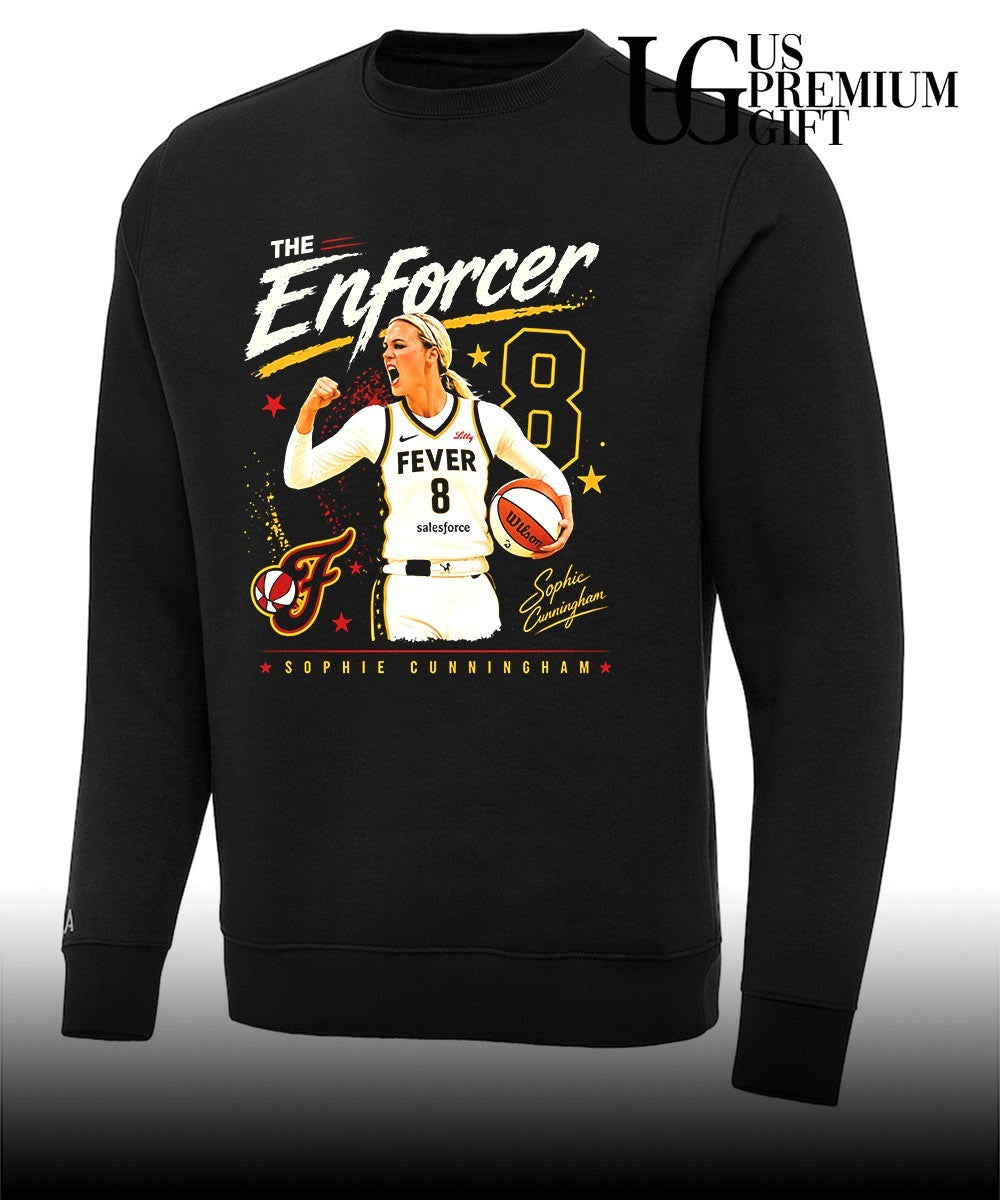 The Enforcer 8 Sophie Cunningham Indiana Fever WNBA signature shirt