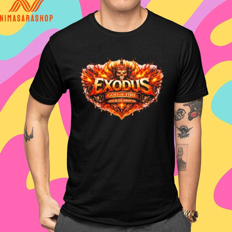 The Exodus God Of Fire Icarus Alexander Shirts