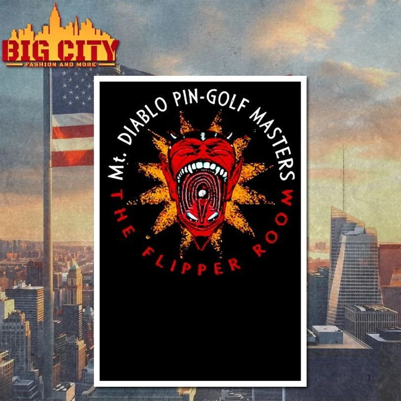 The Flipper Room Mt. Diablo Pin-Golf Masters T-shirt