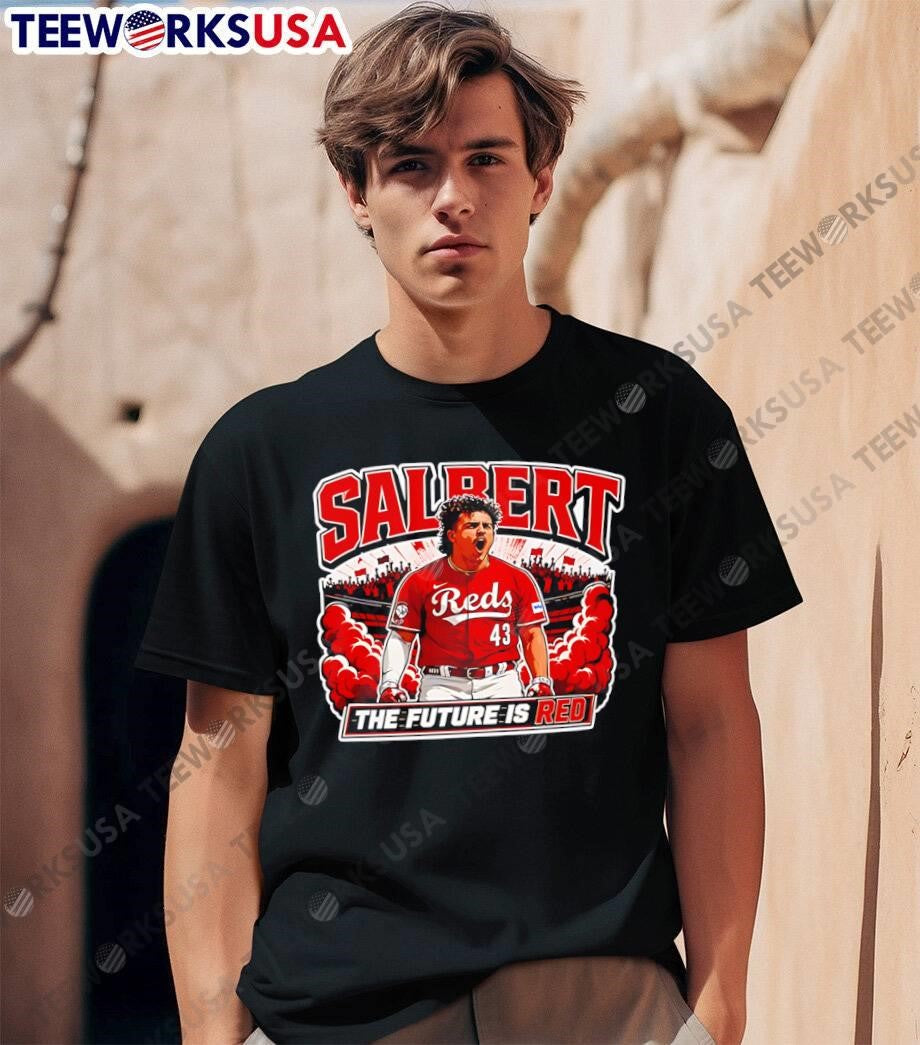 The Future Is Red Salbert Cincinnati Reds T-Shirt