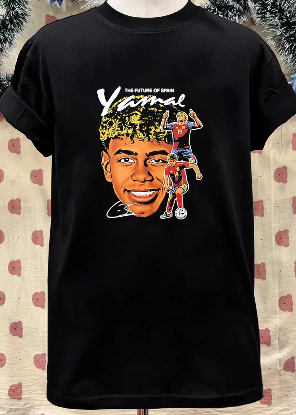 The Future of Spain Yamal Lamine Signature Football T-Shirt