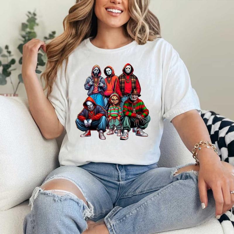 The Gang Halloween Shirt, Horror Halloween Shirt, Spooky Halloween Hoodie, Sweatshirt | UrbanDripWear.com