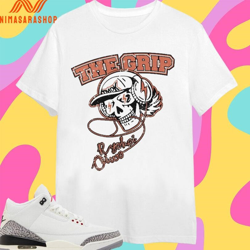 The Grip Ryohei Oiwa Thunderbolt Skull Shirts