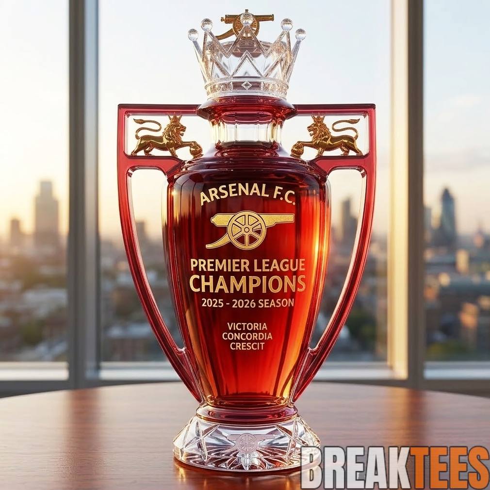 The Gunners 2026 EPL Champions Commemorative Whisky Bottle