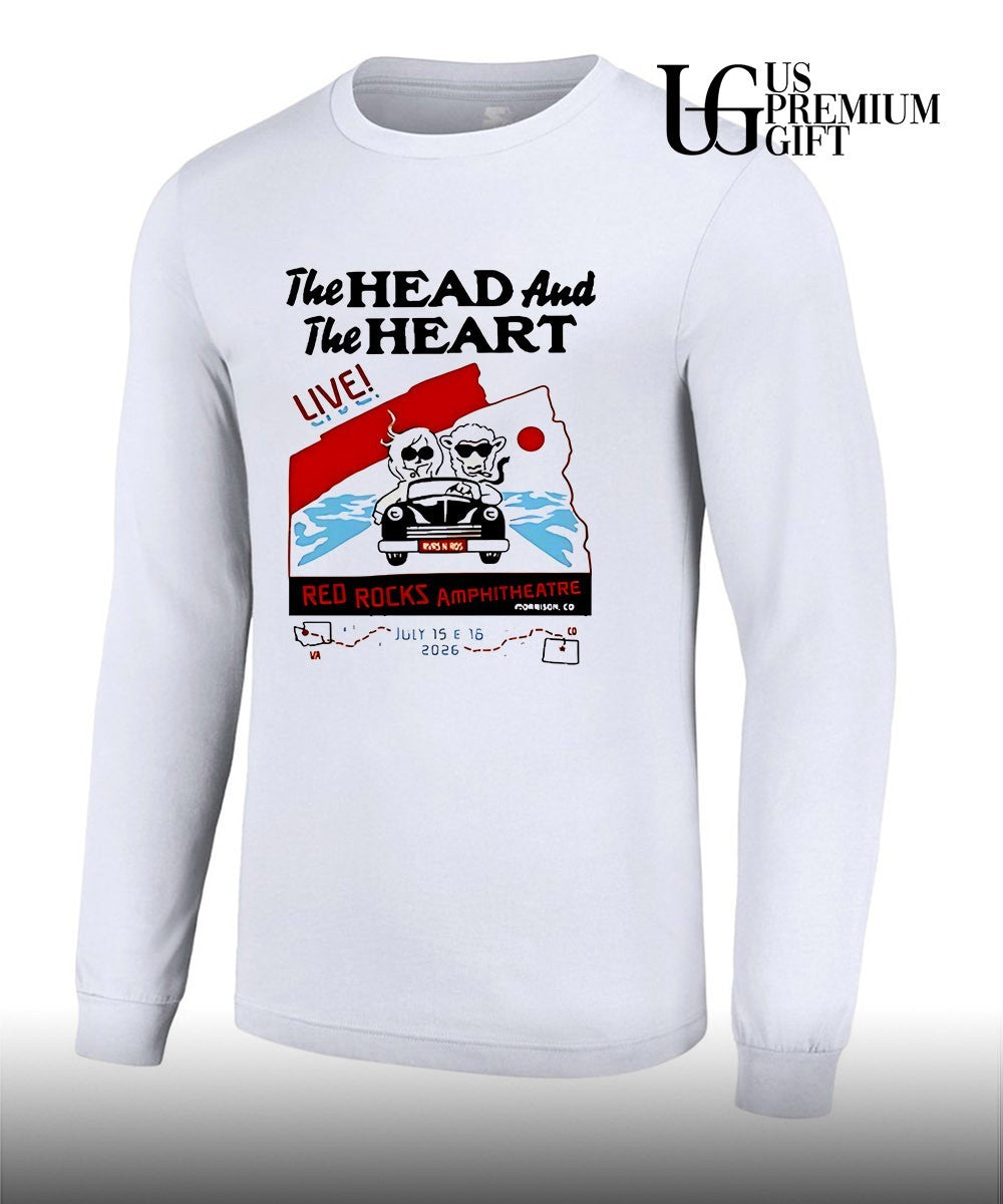 The Head and The Heart Red Rocks shirt
