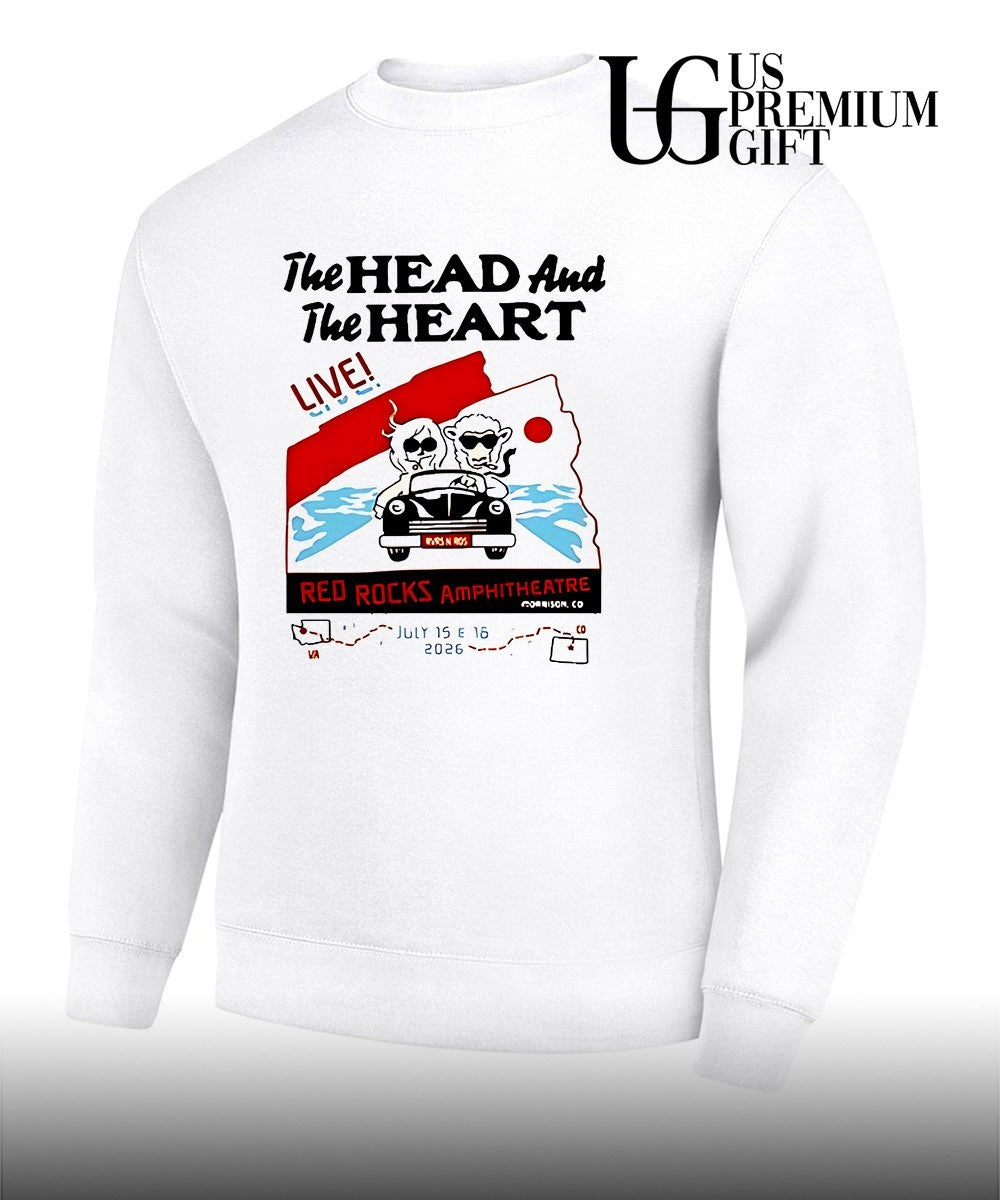 The Head and The Heart Red Rocks shirt