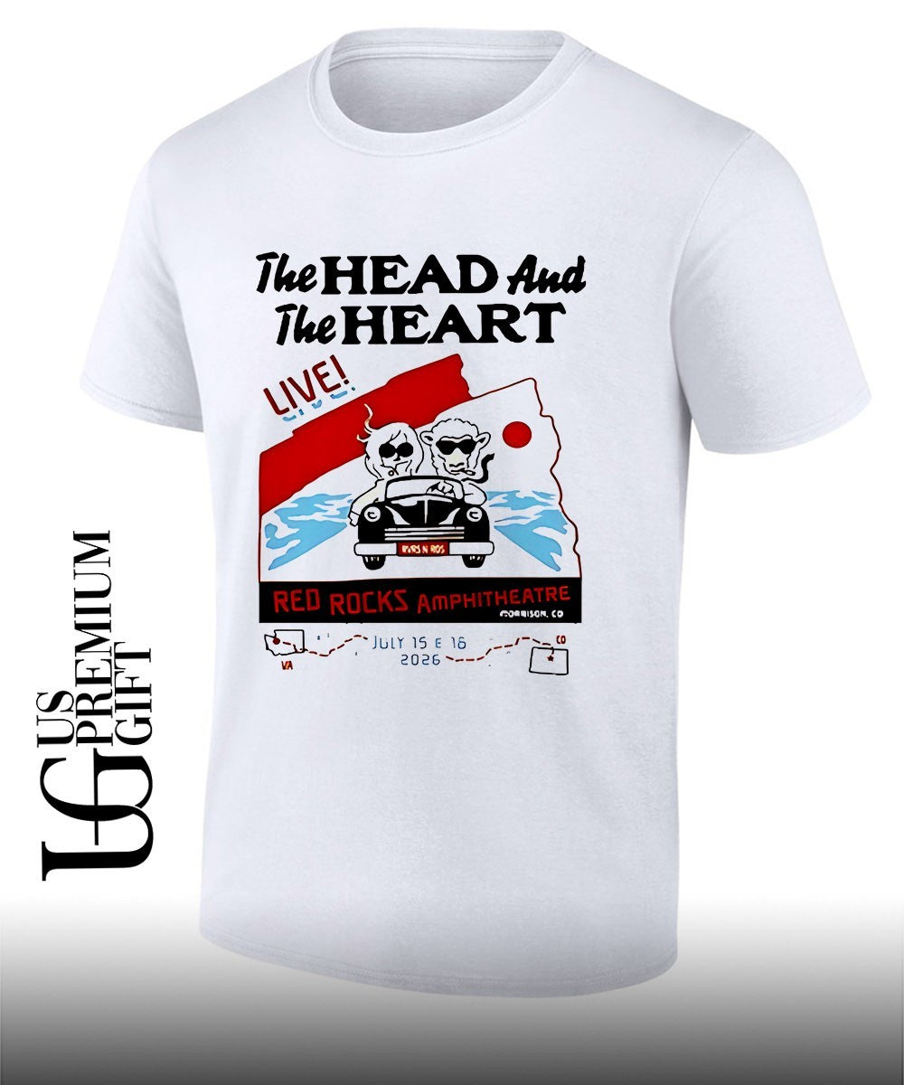 The Head and The Heart Red Rocks shirt