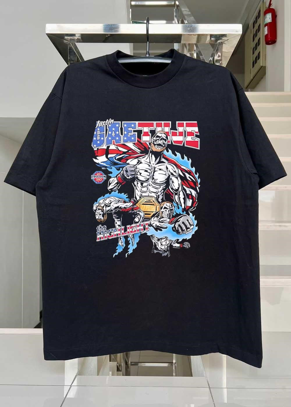 The Highlight Justin Gaethje UFC Freedom 250 Shirt