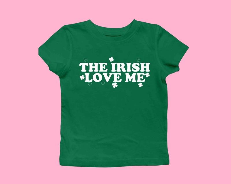 The Irish Love Me Women's St Patrick's Day Shirt St Paddy Hoodie, Sweatshirt | UrbanDripWear.com