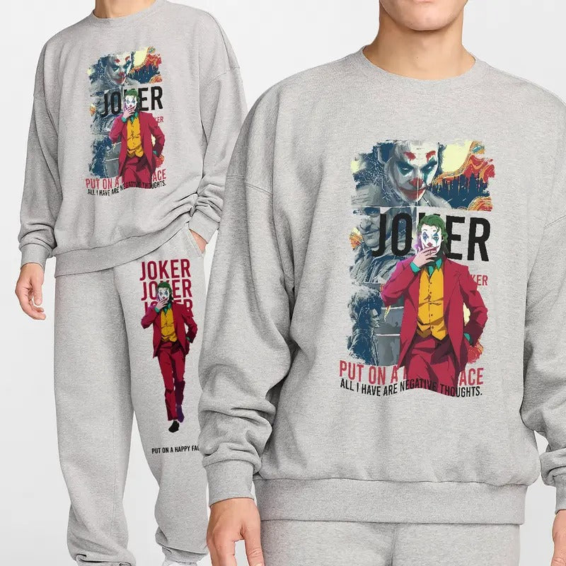 The Jokerr Movie T-Shirt, Movie Sweatshirt, Graphic Movie T-Shirt, Jokerr, For Movie Lovers, Men's & Women Sweatpants,...