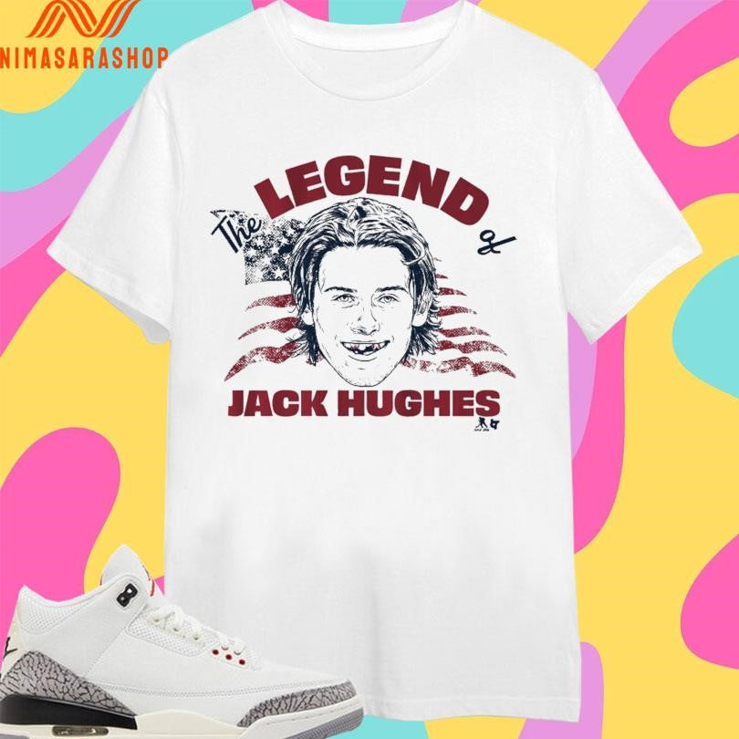 The Legend Of Jack Hughes America Hockey 2026 Champions Shirts