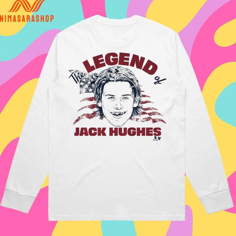 The Legend Of Jack Hughes America Hockey 2026 Champions Shirts