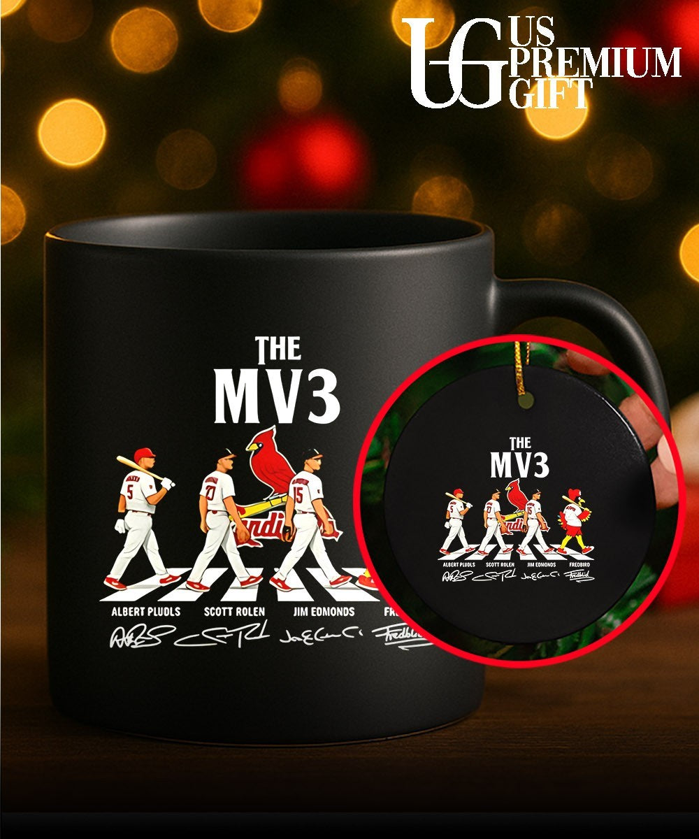 The MV3 St. Louis Cardinals baseball abbey road signature shirt
