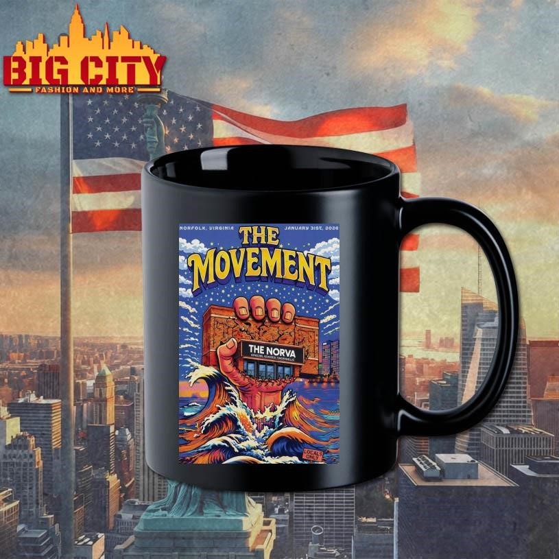 The Movement The NorVa In Norfolk VA Jan 31 2026 Poster Shirt