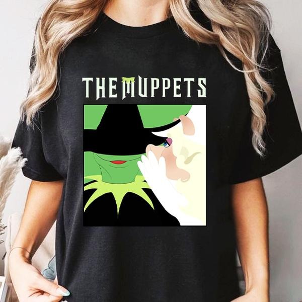 The Muppets Shirt, Wicked Muppets Tee Shirt, Kermit Miss Piggy Shirt, Muppets Movies Sweatshirt, Wickep Movie T-shirt Hoodie