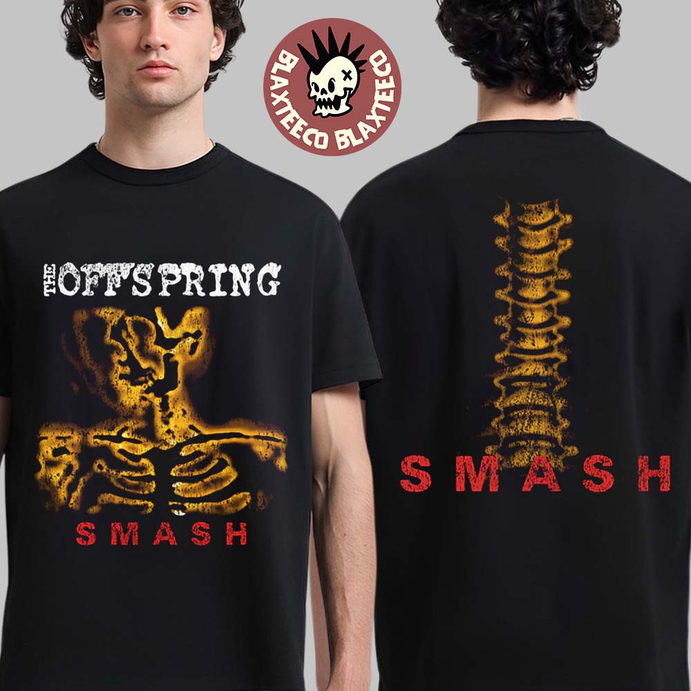 The Offspring Supercharged Worldwide 2026 Merch Smash Album T-Shirt