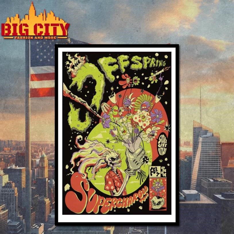 The Offspring Tyson Events Center In Sioux City IA Feb 7 2026 Poster Shirt