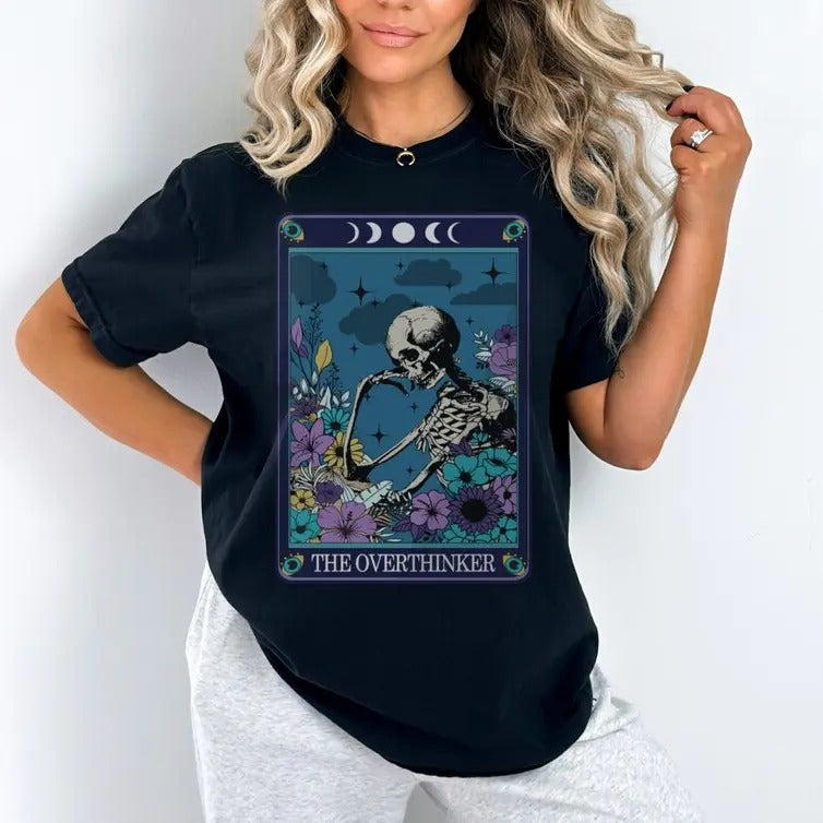 The Overthinker Tarot Card  Sweatshirt, Hoodie, T-Shirt | UrbanDripWear.com