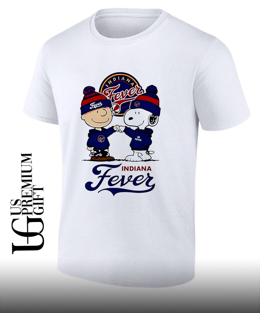 The Peanuts Fistbump Indiana Fever NBA shirt