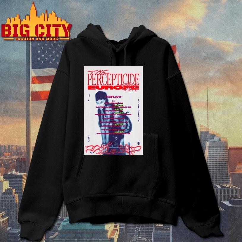 The Percepticide Europe Tour 2026 Poster Shirt